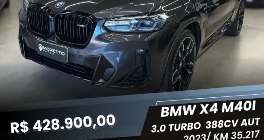 BMW X4 M40i  2023 (Perícia Premium)