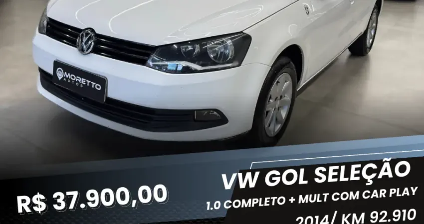 Gol Seleção 2014 1.0 Completo + Mult Carplay (Perícia Aprovada)