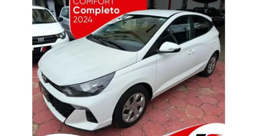 Hyundai Hb20 2024 1.0 12v flex comfort manual