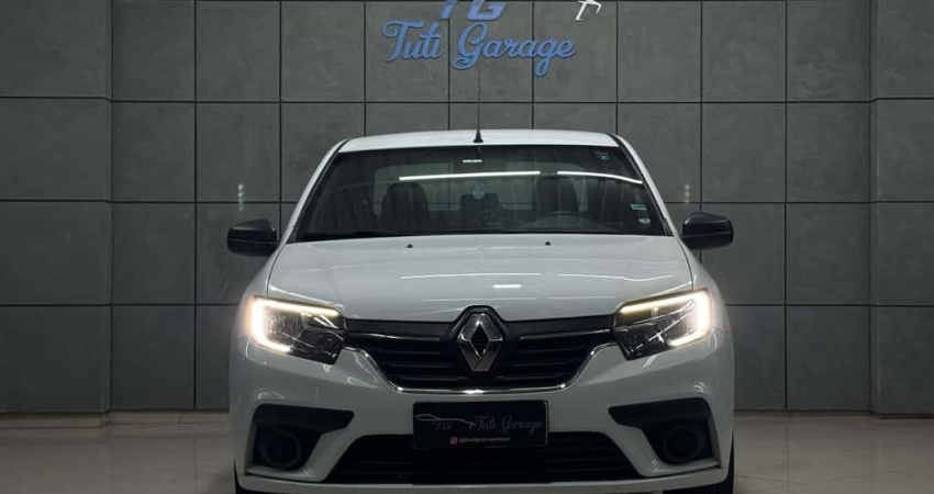 Renault Logan Life Flex 1.0 12V 4p Mec.  - Branca - 2022/2023