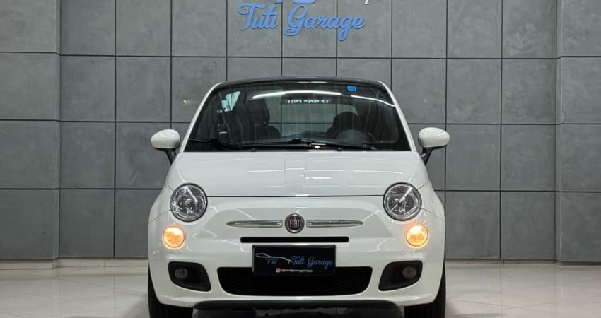 Fiat 500 Sport Air 1.4 16V/1.4 Flex 16V Aut.  - Branca - 2013/2014
