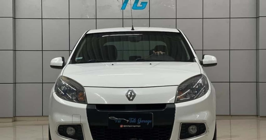 Renault Sandero 1.6 PRIVILÉGE 16V FLEX 4P AUTOMÁTICO - Branca - 2014/2014