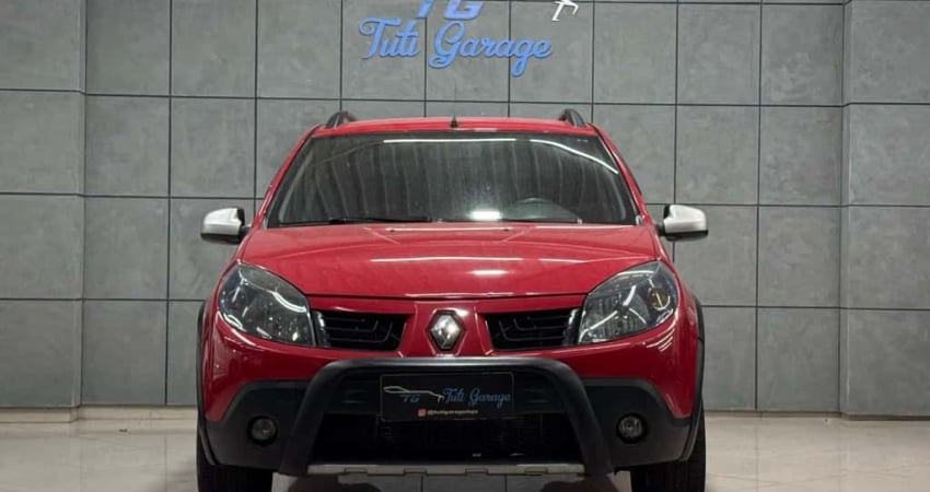 Renault Sandero STEPWAY Flex 1.6 16V 5p  - Vermelha - 2010/2010