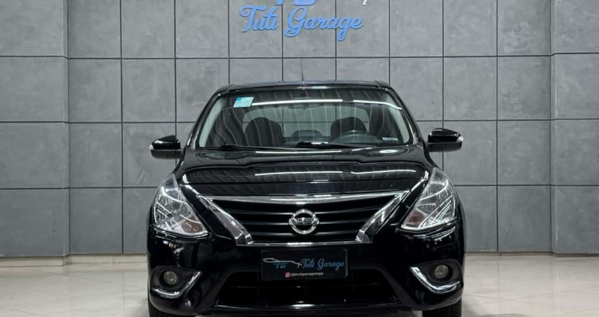 Nissan Versa SL 1.6 16V FlexStart 4p Aut.  - Preta - 2019/2020