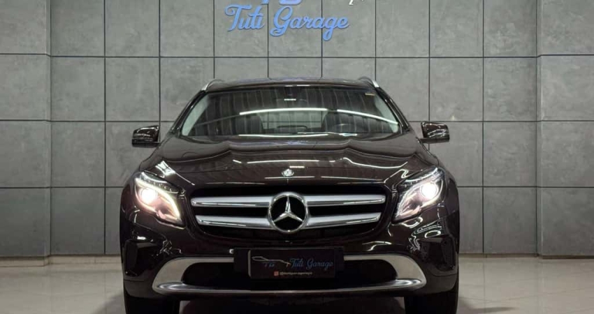 Mercedes-Benz Gla 200 Enduro 1.6 TB 16V Flex Aut.  - Marrom - 2016/2017