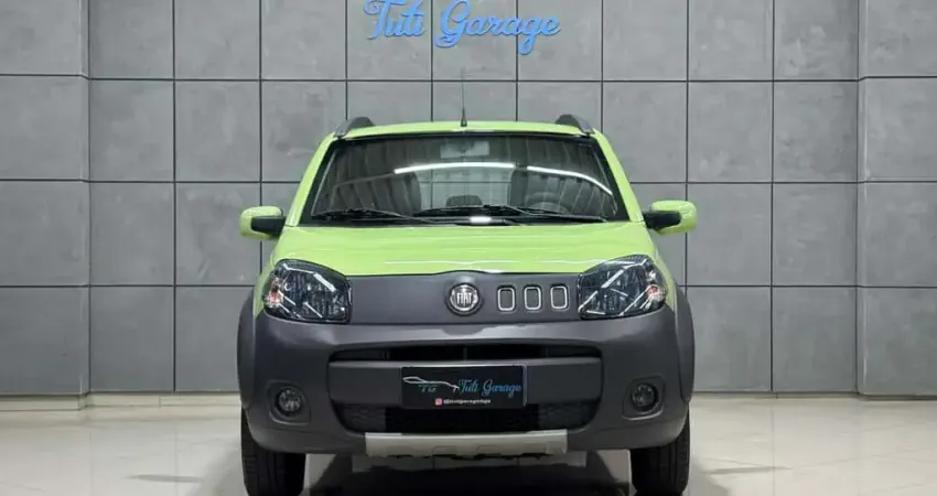 Fiat Uno WAY 1.0 EVO Fire Flex 8V 5p  - Verde - 2011/2011