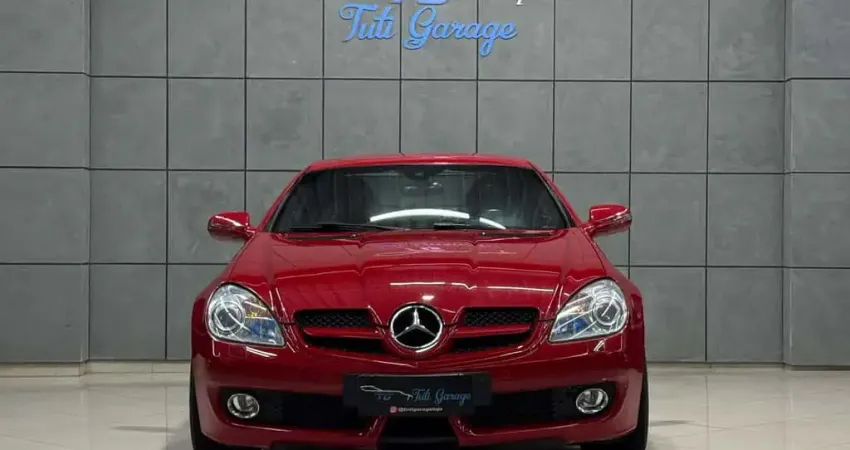 Mercedes-Benz Slk 200 Kompressor 16V/ 200 CGI 16V  - Vermelha - 2009/2009