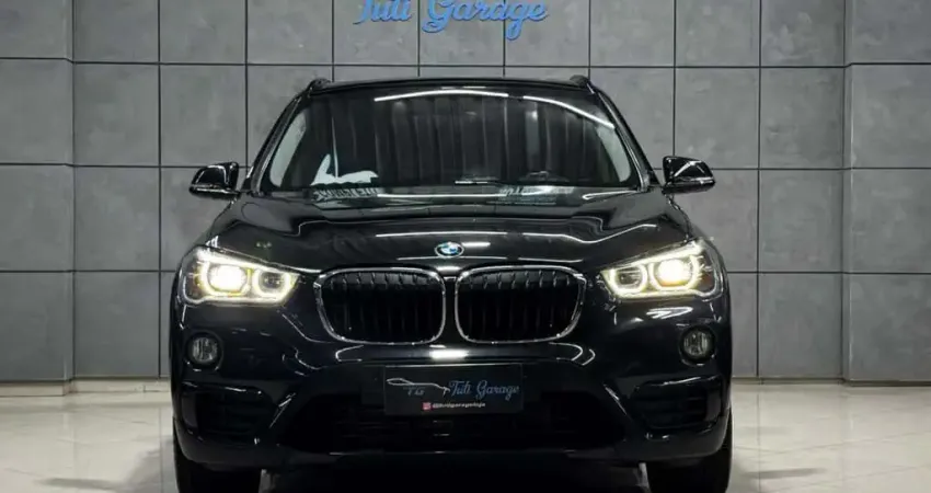 BMW X1 XDRIVE 25i Sport 2.0/2.0 Flex Aut.  - Preta - 2016/2017