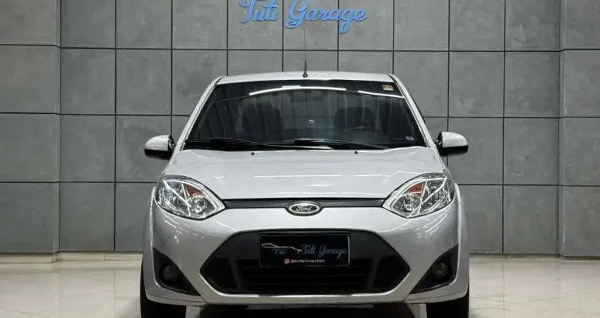 Ford Fiesta Sedan 1.6 16V Flex Mec.  - Prata - 2012/2013