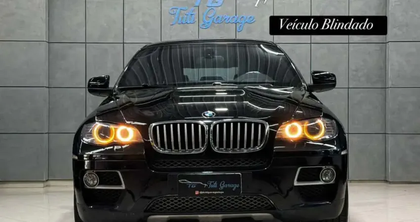 BMW X6 XDRIVE 50i 4.4 407cv Bi-Turbo  - Preta - 2012/2013