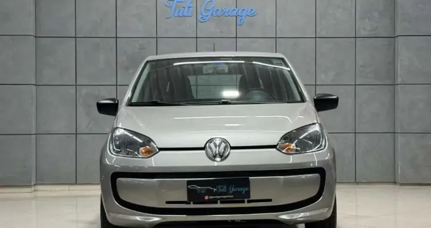 Volkswagen Up take 1.0 Total Flex 12V 5p  - Prata - 2015/2016
