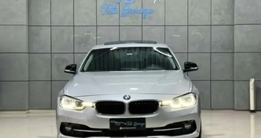 BMW 320i Modern/Sport TB 2.0/A.Flex/GP 4p - Prata - 2017/2017