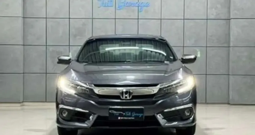 Honda Civic Sedan TOURING 1.5 Turbo 16V Aut.4p  - Cinza - 2017/2017