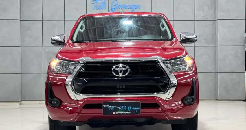 Toyota Hilux CD SRV 4x4 2.8 TDI Diesel Aut.  - Vermelha - 2022/2022
