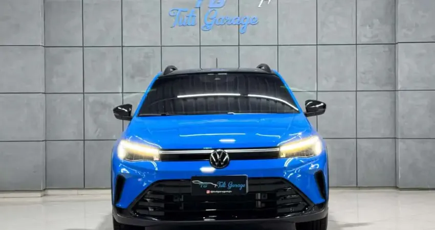 Volkswagen Nivus Highline 1.0 200 TSI Flex Aut.  - Azul - 2024/2025