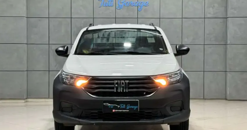 Fiat Strada Endurance 1.4 Flex 8V CS Plus  - Branca - 2022/2023