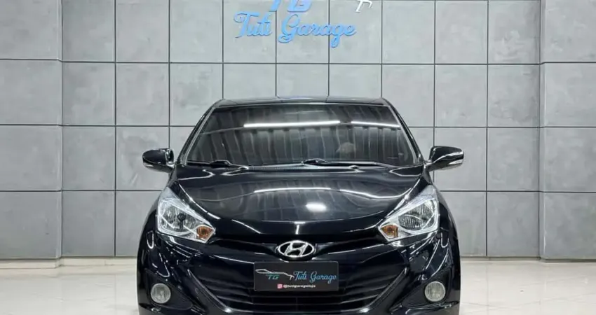 Hyundai HB20S Premium 1.6 Flex 16V Aut. 4p  - Preta - 2013/2014