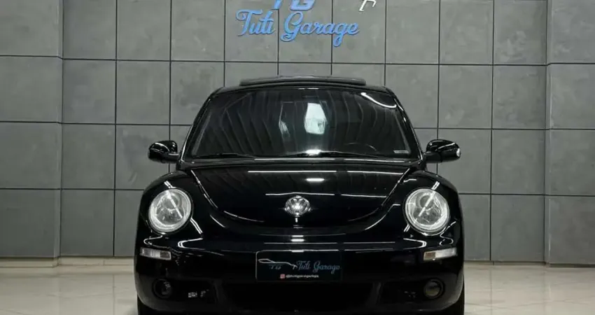 Volkswagen New Beetle 2.0 Mi Mec./Aut.  - Preta - 2007/2008