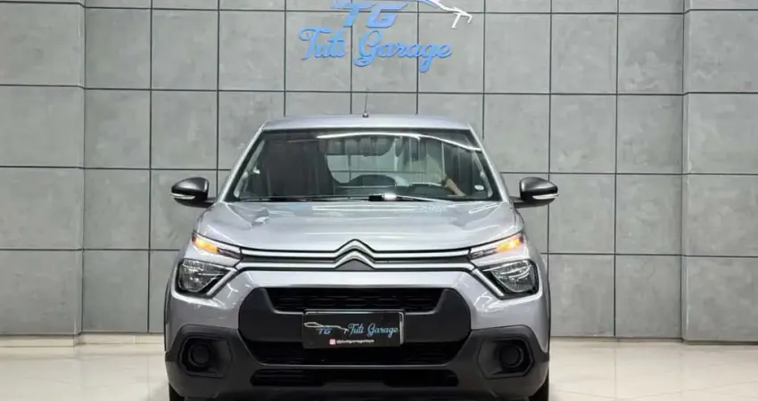 Citroën C3 Live 1.0 Flex 6V 5p Mec.  - Cinza - 2023/2024