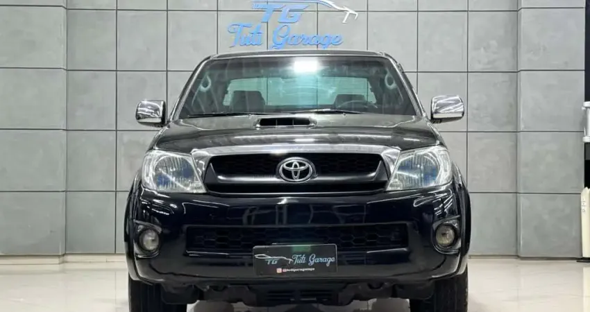 Toyota Hilux CD SRV D4-D 4x4 3.0 TDI Diesel Aut - Preta - 2010/2011