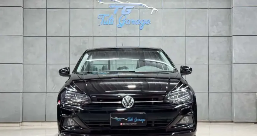 Volkswagen Polo Comfort. 200 TSI 1.0 Flex 12V Aut - Preta - 2018/2019