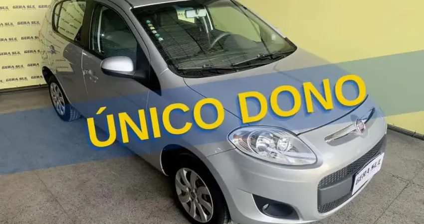 PALIO ATTRACTIVE 1.4 8V FLEX 2013 PRATA ÚNICO DONO
