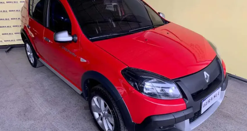 SANDERO STEPWAY 1.6 16V FLEX 11/12 VERMELHO