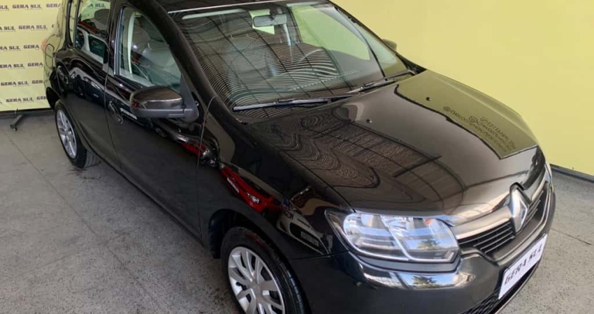 SANDERO EXPRESSION 1.6 16V FLEX 2017 PRETO