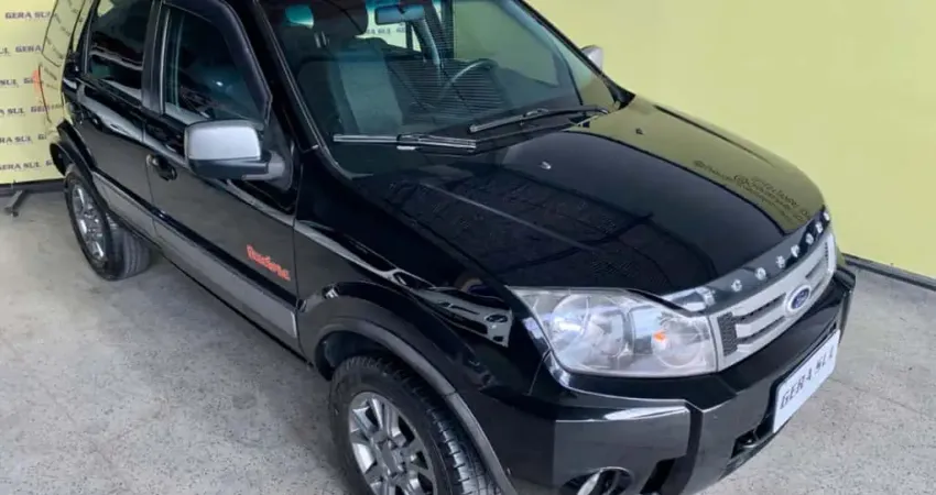 ECOSPORT XLT FREESTYLE 1.6 8V FLEX 10/11 PRETA 