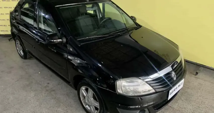 LOGAN EXPRESSION 1.0 16V FLEX 2013 PRETO