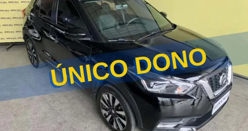 KICKS SL 1.6 16V AT. FLEX 19/20 PRETA ÚNICO DONO 