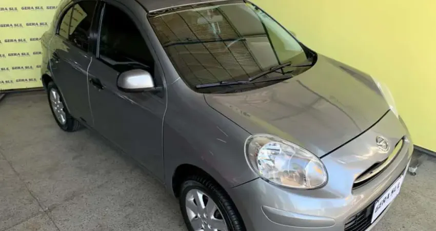 MARCH SV 1.6 16V FLEX 12/13 CINZA