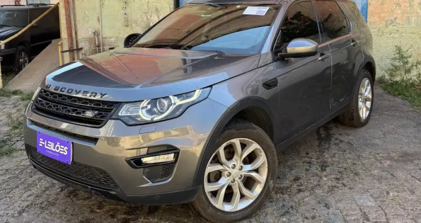 I LAND ROVER 2015 NATAL-RN Ano/Mod: 2015/2015 Cor: Cinza..