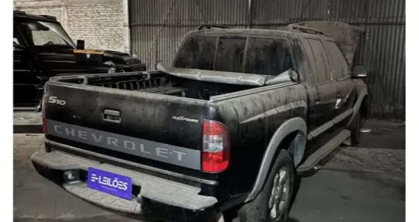 CHEVROLET S10 ADVANTAGE D 2008 MARILIA-SP Ano/Mod: 2007/2008 Cor: Preto