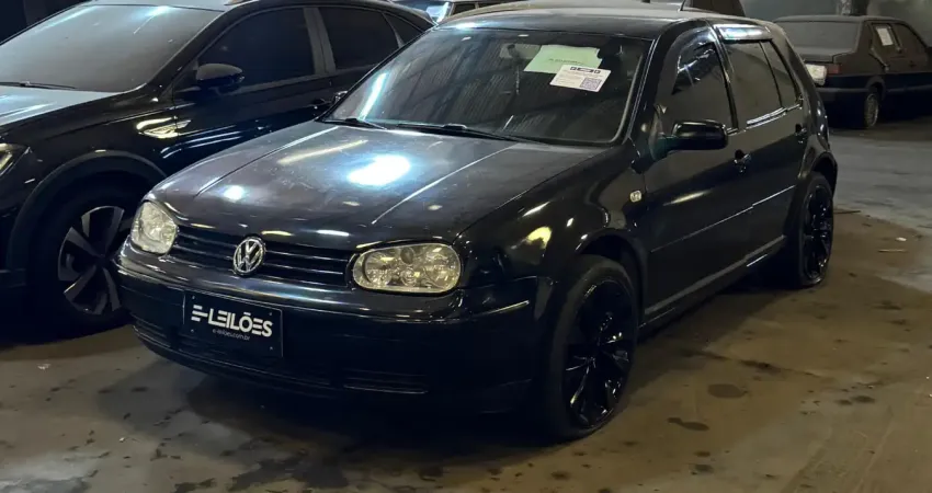 VOLKSWAGEN GOLF 2.0 SAO PAULO-SP Ano/Mod: 2000/2001 Cor: Preto