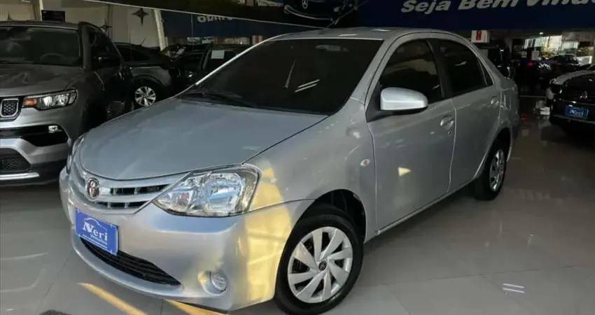 TOYOTA ETIOS 1.5 XS SEDAN 16V FLEX 4P MANUAL