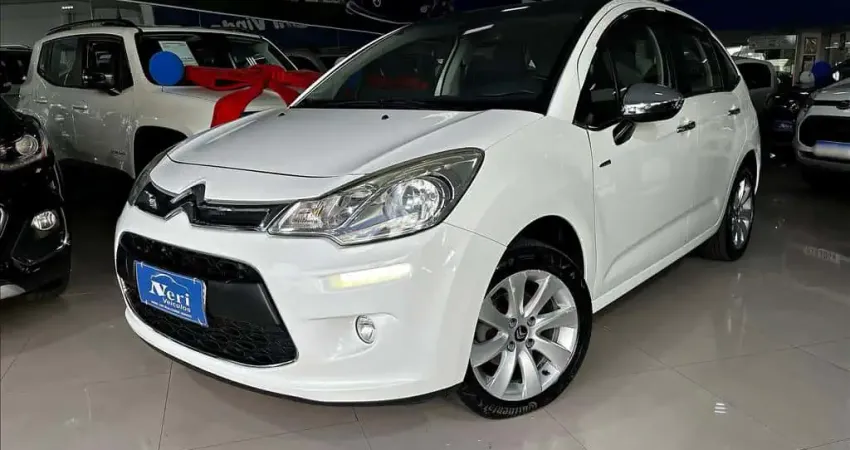 CITROËN C3 1.6 EXCLUSIVE 16V FLEX 4P AUTOMÁTICO