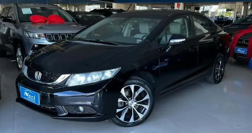HONDA CIVIC 2.0 LXR 16V FLEX 4P AUTOMÁTICO