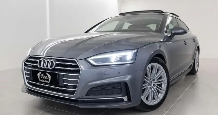 Audi A5 2.0 TFSI AMBITION PLUS QUATTRO - Cinza - 2017/2018