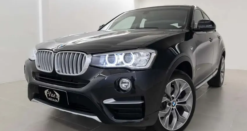 BMW X4 2.0 28I X LINE 4X4  - Preta - 2018/2018