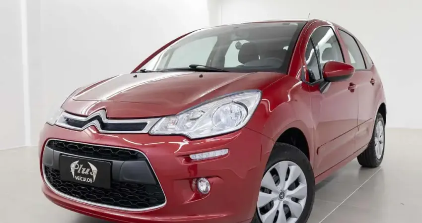 Citroën C3 1.6 ATTRACTION AUT. - Vermelha - 2018/2019