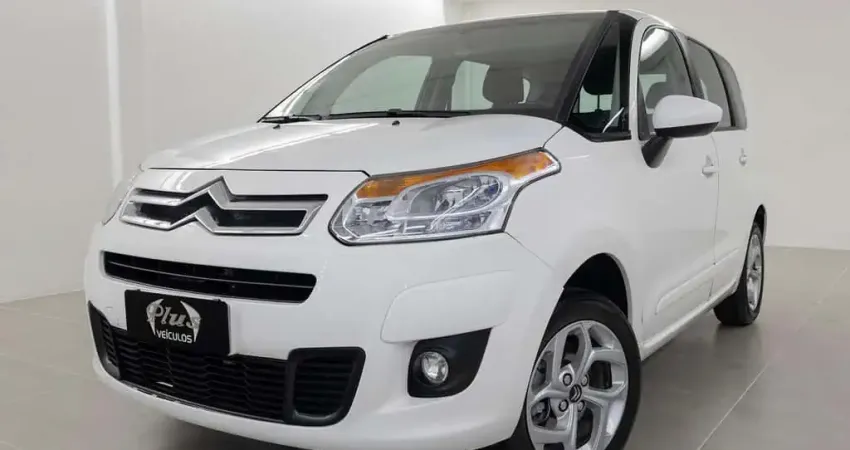 Citroën C3 Picasso 1.5 FLEX TENDANCE - Branca - 2014/2015