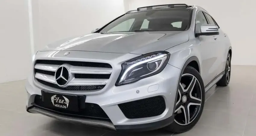 Mercedes-Benz Gla 250 2.0 TURBO SPORT 4MATIC  - Prata - 2016/2017