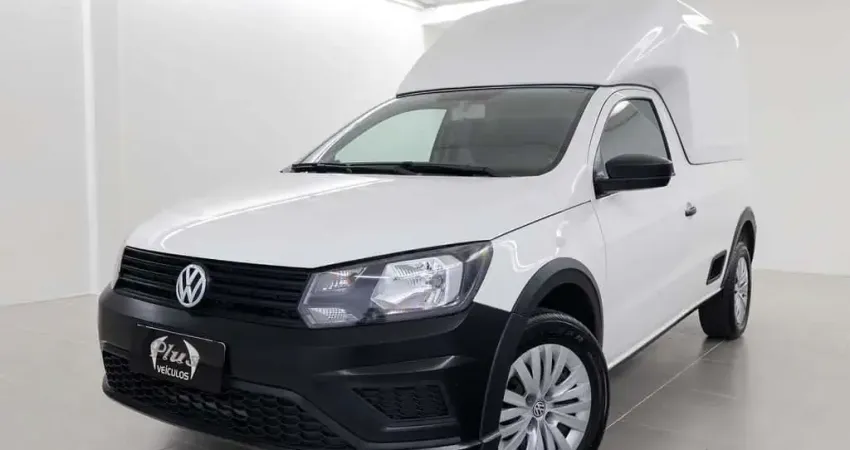 Volkswagen Saveiro 1.6 MSI ROBUST CS BAÚ - Branca - 2022/2023