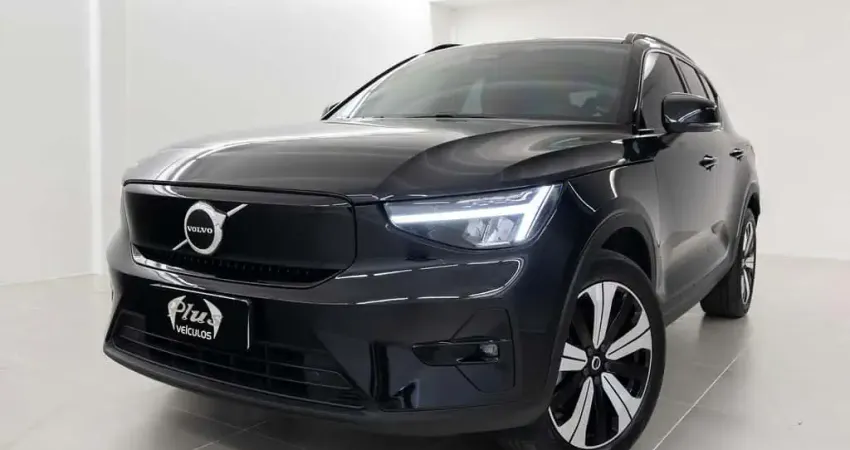 Volvo XC40 P6 RECHARGE ELECTRIC PLUS - Preta - 2022/2023