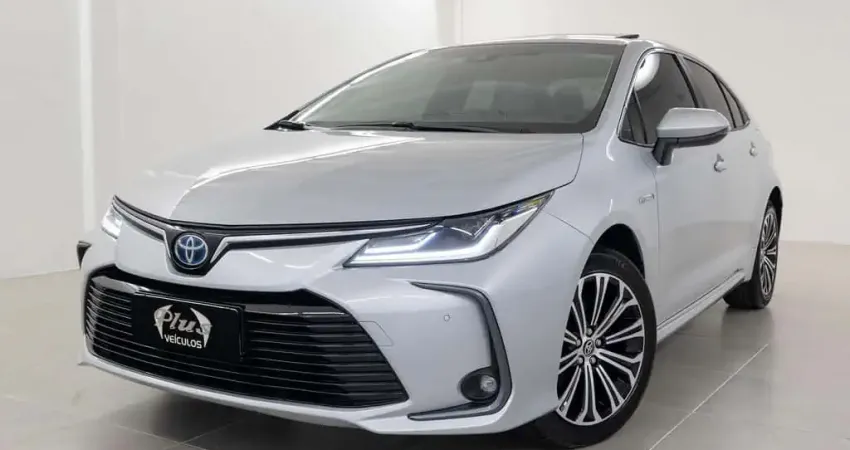 Toyota Corolla 1.8 HYBRID ALTIS PREMIUM - Prata - 2021/2022