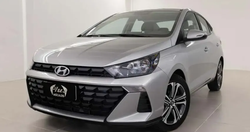 Hyundai HB20S 1.0 TGDI COMFORT AUT. - Prata - 2023/2024