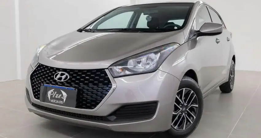 Hyundai HB20 1.0 UNIQUE - Prata - 2019/2019
