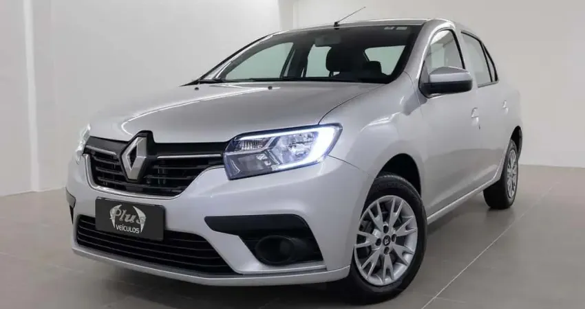 Renault Logan 1.0 ZEN MANUAL - Prata - 2021/2022