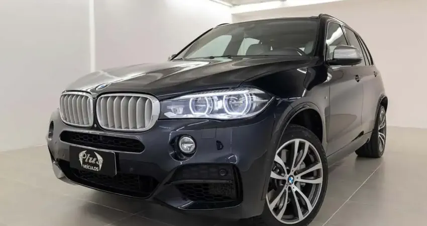 BMW X5 3.0 4X4 M50D TURBO DIESEL - Preta - 2015/2016